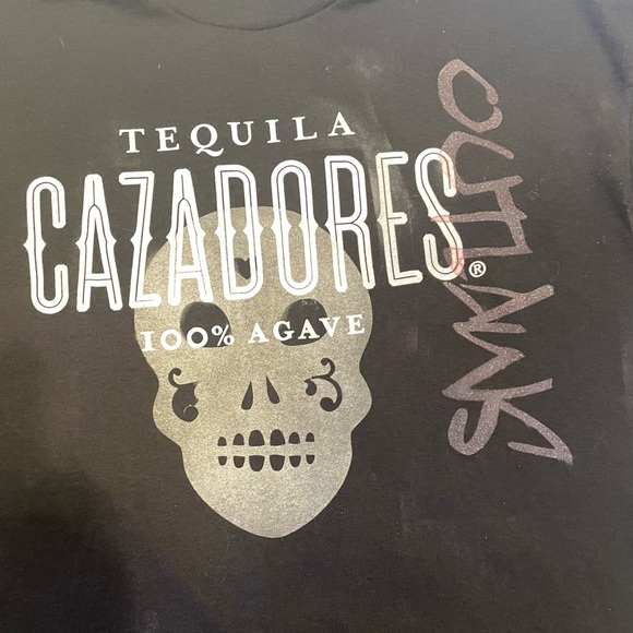 Stand out in our black tee featuring bold sugar skulls. Comfy and stylish - Picture 1 of 3